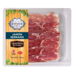 ESPANA JAMBON SERRANO BODEGA TRANCHES 12x200Gr (ESP)