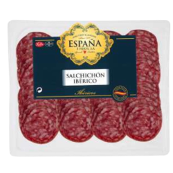 ESPANA SALCHICHON IBERIQUE TRANCHES 12 x200Gr (ESP)