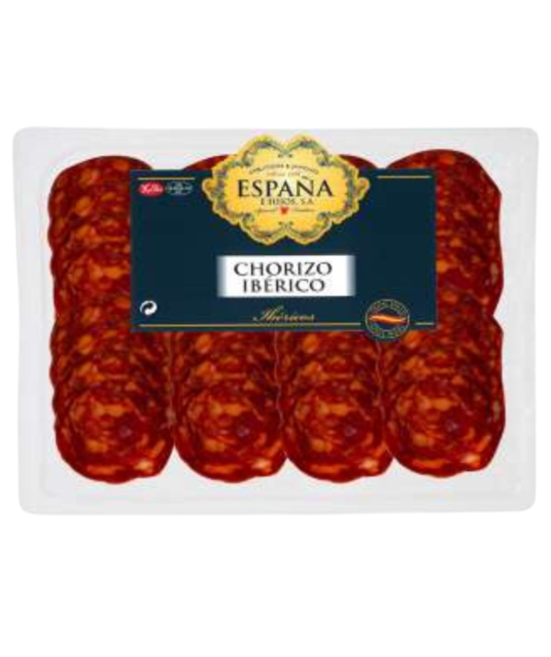 ESPANA CHORIZO IBERIQUE TRANCHES 12x200Gr (ESP)