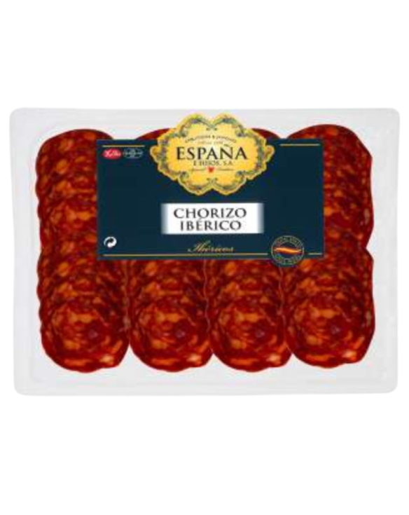 ESPANA CHORIZO IBERIQUE TRANCHES 12x200Gr (ESP)